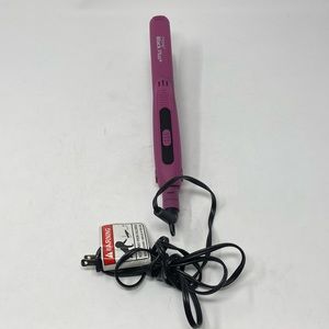 ‼️Tyche Pink Plus + Ceramic Flat Iron 1” Model TB100 Nicka K New York TESTED